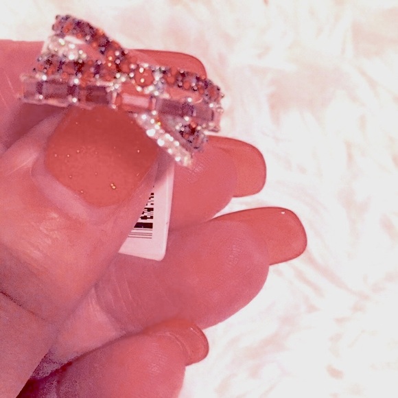 GLISTENING BAND & NATURAL ZIRCON GEMS. - 1 SIZE 8 and 1 SIZE 9 - Picture 2 of 4